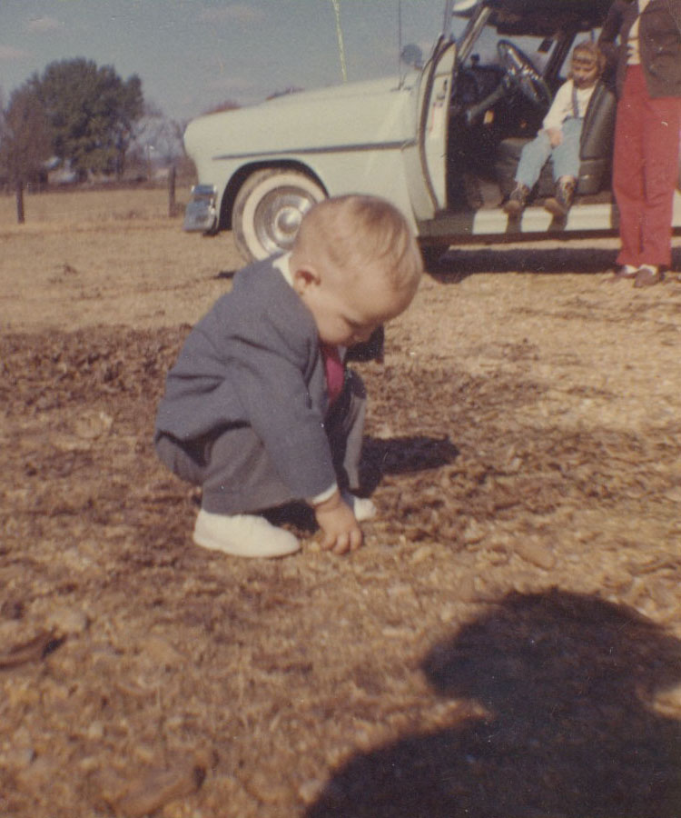 Bubba as a toddler.